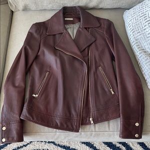 Massimo Dutti Leather Jacket